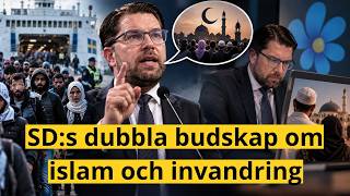 Lunch-live: Åkesson varnar för muslimsk invandring - Detta gör partiet samtidigt