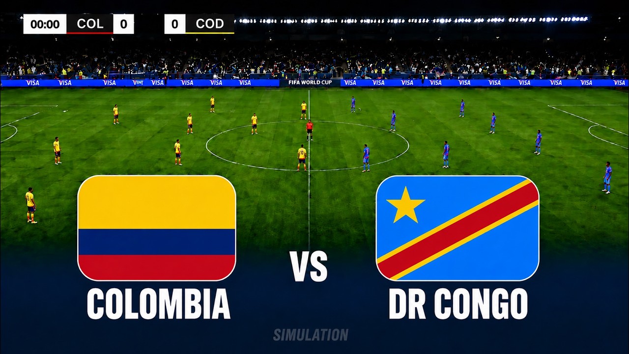 eFootball PES 2021 Colombie vs RD Congo  Coupe du Monde 2026   Gameplay