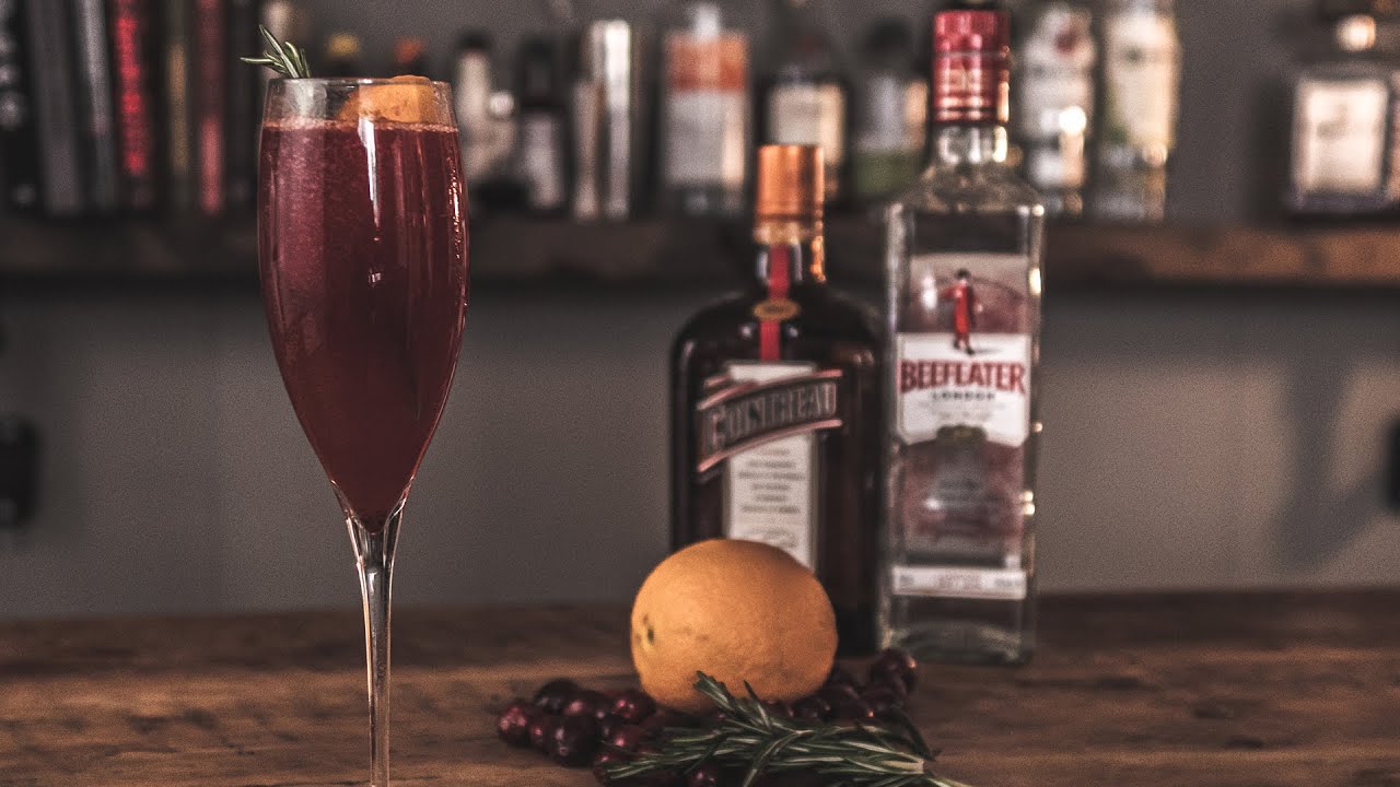 Orange Cranberry Gin Fiz, A Perfect Fall Cocktail YouTube
