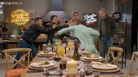 Fernando Larran demostr sus destrezas con el karat...