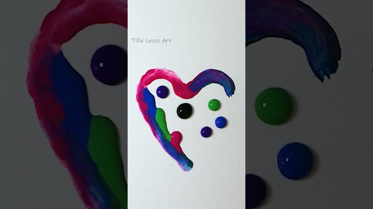 Having Fun With Paint 💙💚💔🖤💜 