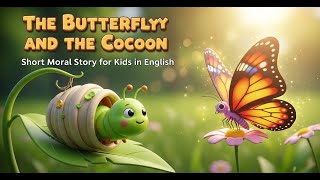 The Butterfly and the Cocoon 🦋 | A Powerful Moral Story for Kids About Strength & Struggle