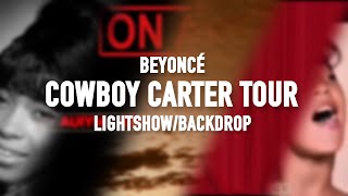 Beyoncé - COWBOY CARTER TOUR - TV Lightshow/Backdrop (FULL SHOW)