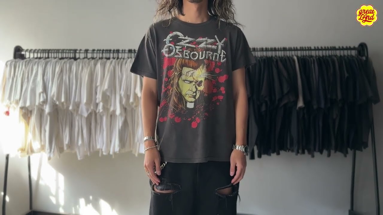 OZZY OSBOURNE SEVERED HEAD HANES XL 6911 | grea