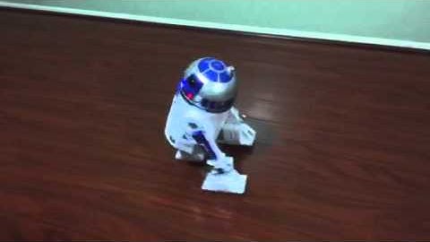 Star Wars  R2 D2 robotic ucommand, thinkway toys