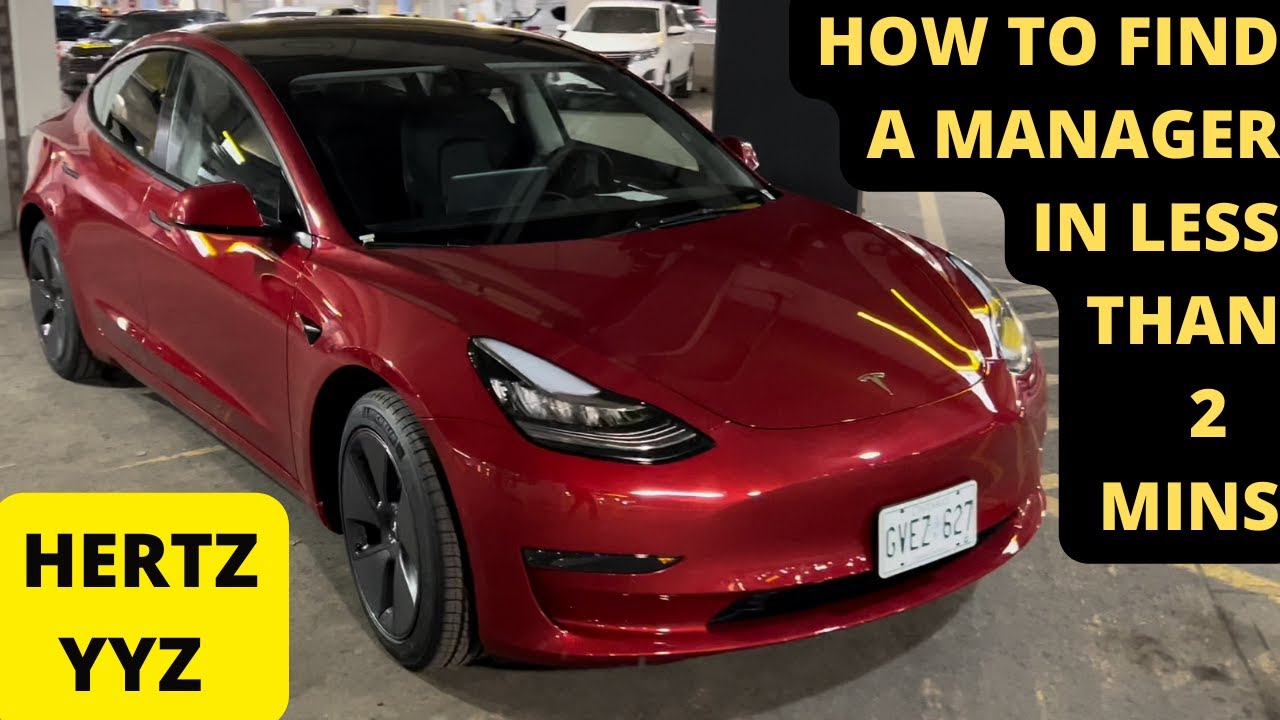 How to find a Hertz Manager in less than 2 minutes! Hertz Toronto