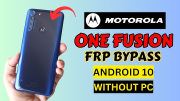 Motorola One Fusion (XT2073-2) Frp bypass || All Motorola android 10 Frp bypass without pc
