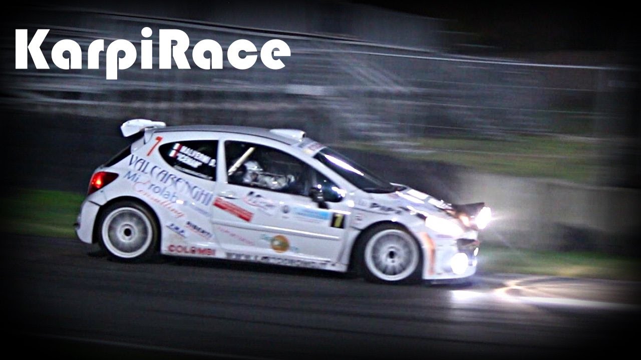 Peugeot 207 S2000 Pavia Rally Circuit Pure Sound - YouTube