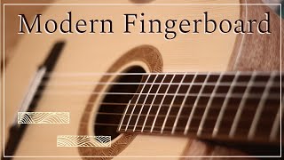 Modern Classical Guitar build: bridge and fingerboard