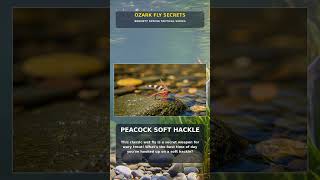 Is the Peacock Soft Hackle the ultimate Zone 1 confidence fly? 🎣#flyfishing #trout #bennettspring