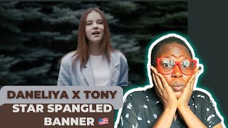 First Time Reacting To Daneliya Tuleshova & Tony Memmel The Star Spangled Banner 🇺🇸 Reaction