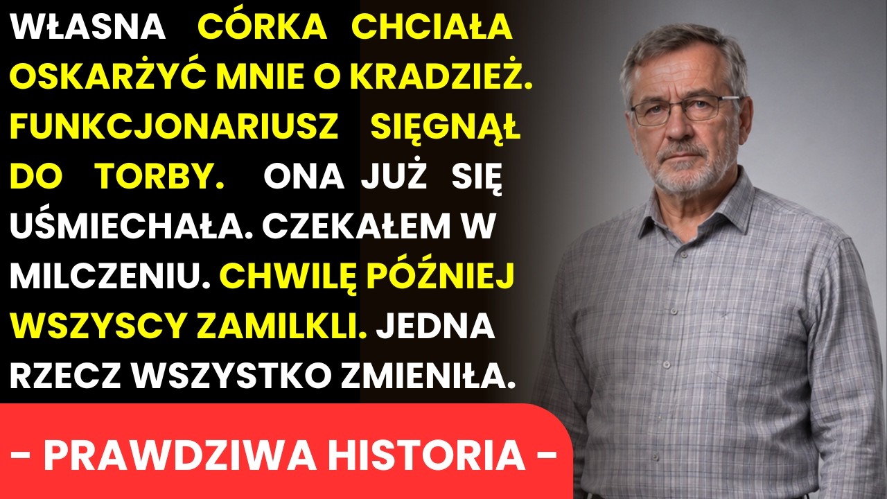 Mam na imię Andrzej, sześćdziesiąt pięć lat. Przed chwilą widziałem, jak moja własna córka Ewelina wkłada złoty pierścionek do mojej torby w garażu. Jeszcze godzinę temu myślałem, że ten rodzinny...