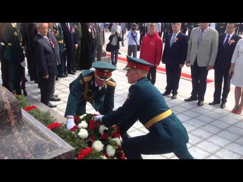 открытие площади "город воинской славы " Хабаровск