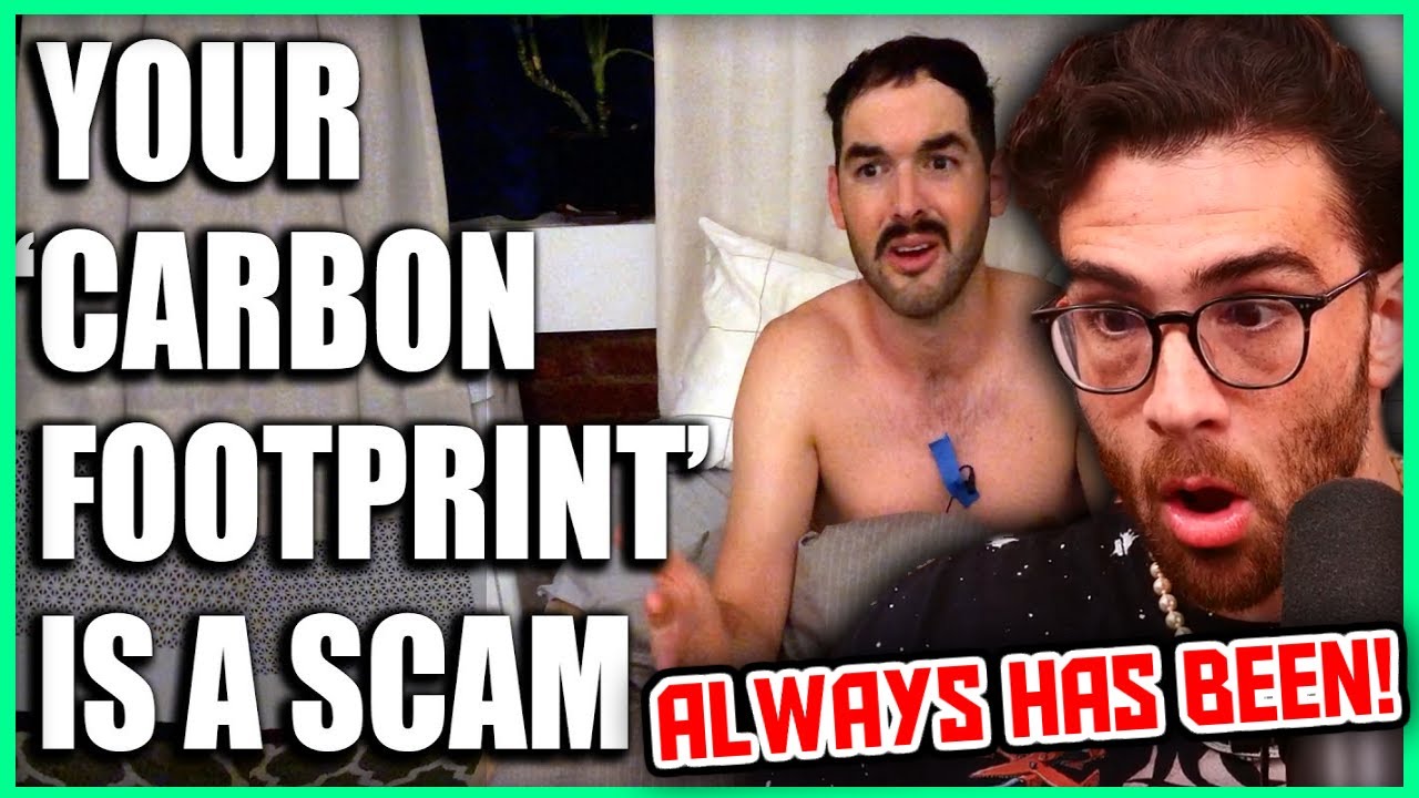 Why your 'Carbon Footprint' Is A Lie | Hasanabi Reacts to Climate Town