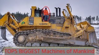 TOP 5 BIGGEST Machines of Mankind