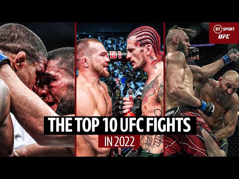 Top 10 Ufc Fights Of 2022 | Epic Showdowns, Crazy Comebacks, Incredible Knockouts | Bt Sport