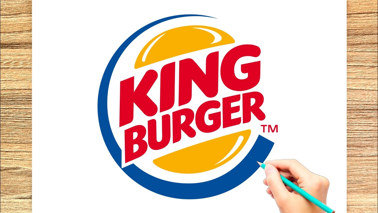 How to Draw a Burger King Logo - YouTube