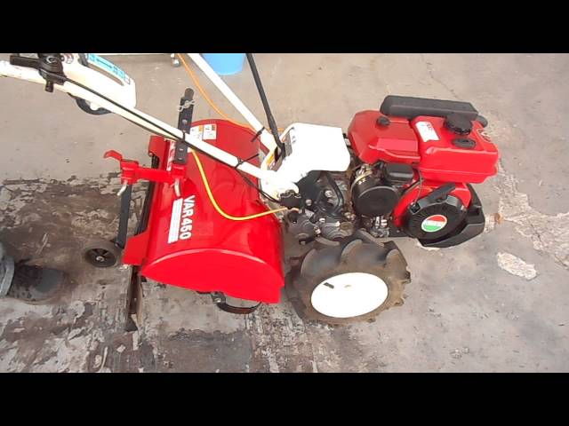 ヰセキ 小型耕うん機(管理機) VAR450 - YouTube