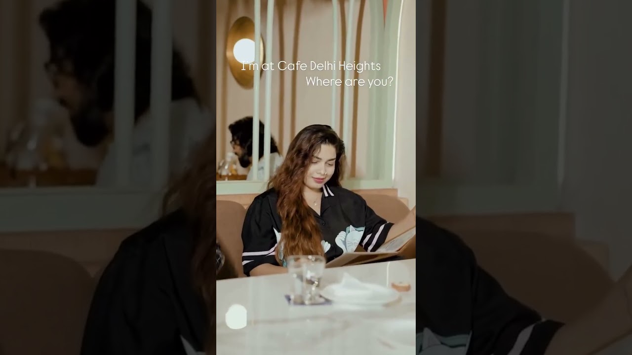 Cafe Delhi Heights Dwarka.                                Video Editor Arun Jagota