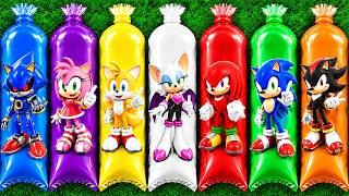 Sonic Hedgehog,Emy Rose, Shadow, Knuckles, Tails, Metal Sonic Show Off Their Superpowers!