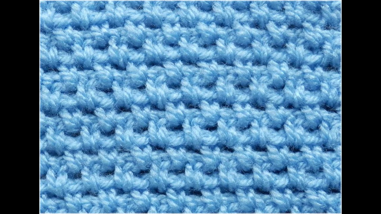 細編みの簡単な模様の編み方 かぎ針編み How To Single Crochet Youtube