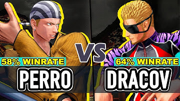 KOF XV ▰ PERRO SIN LAG (Duo Lon/Billy/Shingo) vs DRACOV (Meitenkun/Ramón/Billy)