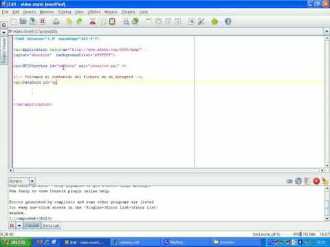 Flex HTTPService (Campus Web 2.0)