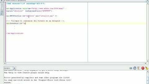 Flex HTTPService (Campus Web 2.0)