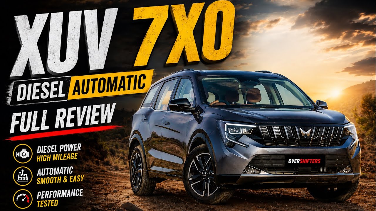 XUV 7X0 Diesel Automatic Performance, Overtaking and Suspension Test 😱 ...