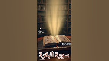 سورة البقرة #quran #اكسبلور #المصحف #تيك_توك #دويتو #حالات_واتس #العظماء #لايك #صباح_الخير