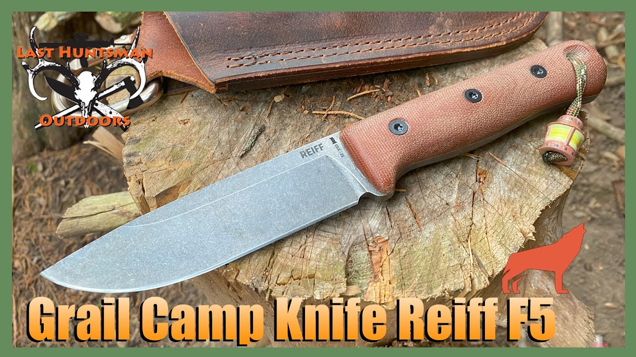 Reiff F5 A Grail Camp Knife #knife #bushcraft #review #blade - YouTube