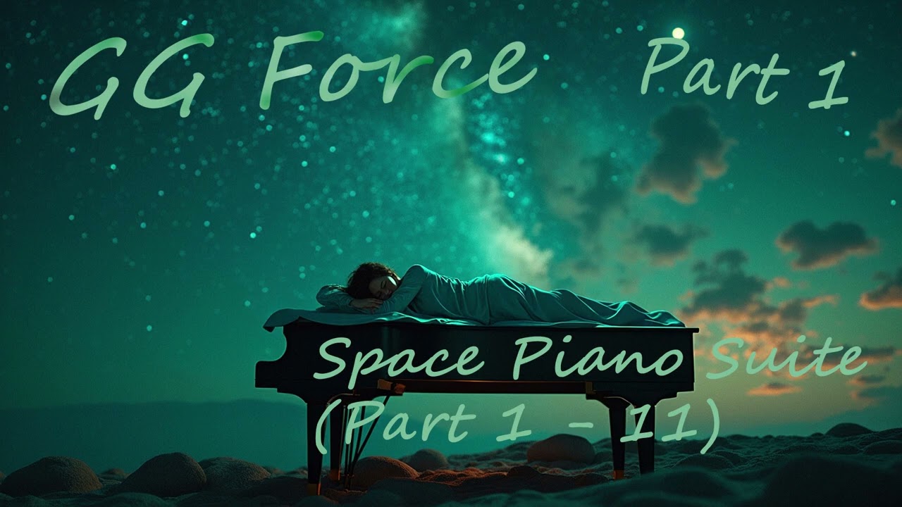 GG Force - Space Piano 1 (inspired by Johann Sebastian Bach) 
