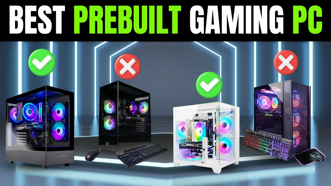 7 Best Prebuilt Gaming PCs 2026 Amazon Budget Top Picks For Every 