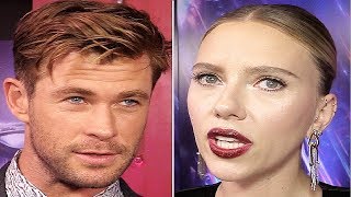 Avengers Endgame Premiere Interviews