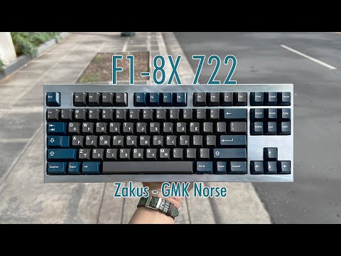 Geonworks F1-8X 722 GMK Oblivion Zaku未使用 GeonWorks F1-8X 722 with Zakus + GMK Norse (Soldered Alu Plate