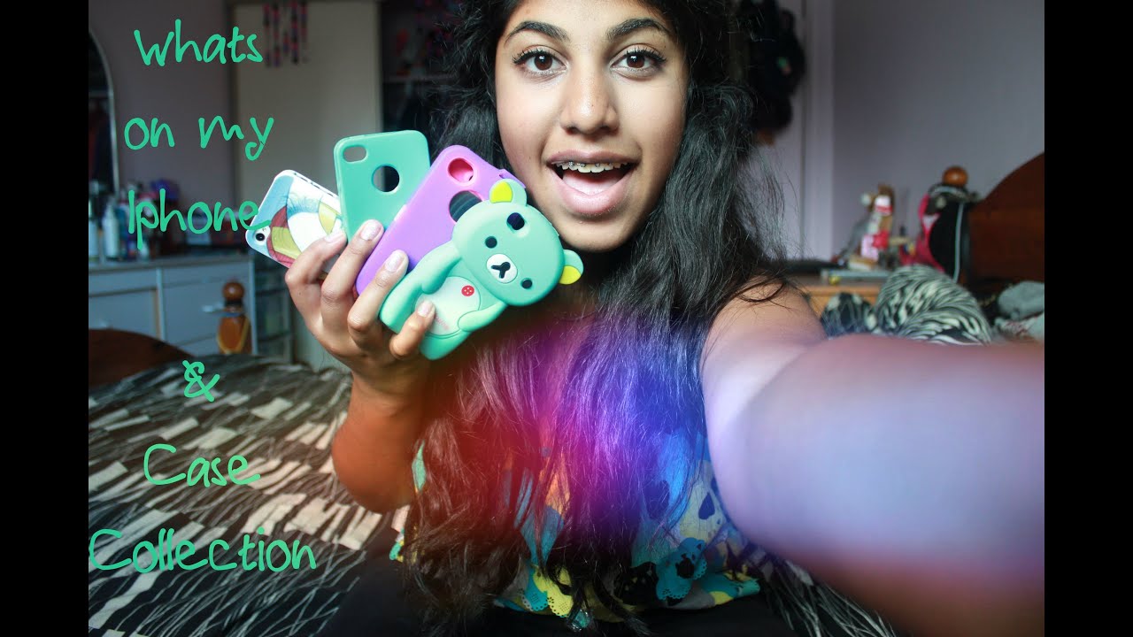 ✿ Whats On My Iphone & Iphone 4s Case Collection!! ✿