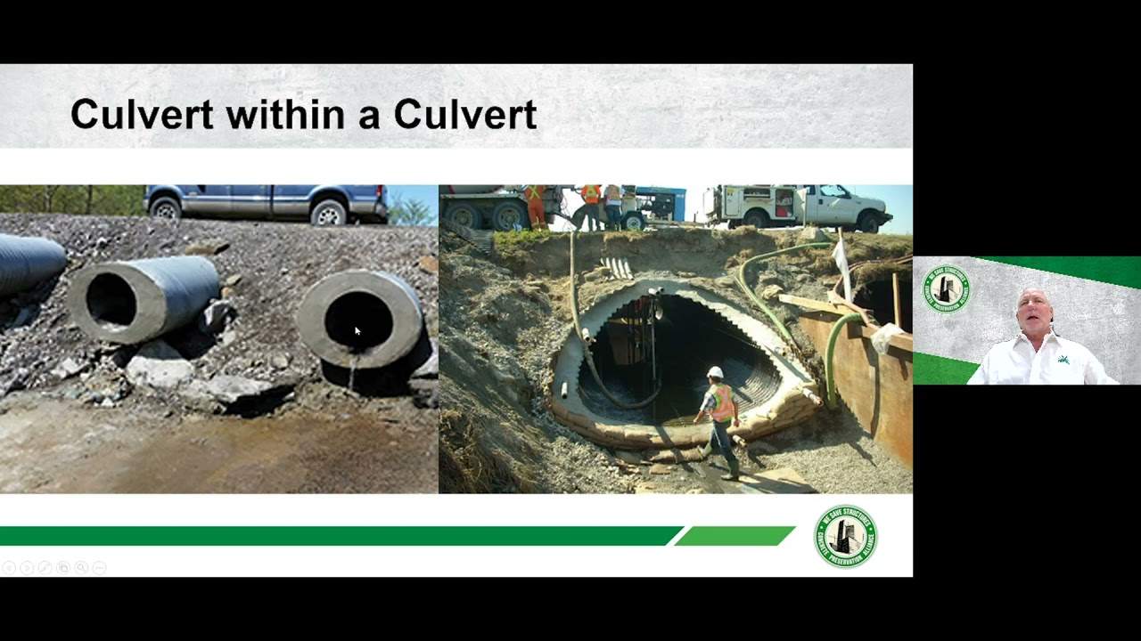 Culvert Repair Using Geopolymer Mortars