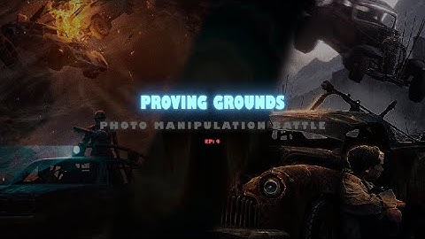2 Digital Artists use the same stock images! MADMAX challenge | (photoshop) | Proving Grounds S1E4