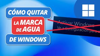 Cómo quitar la marca de agua de Windows | Tutorial