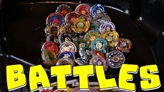 EPIC BEYBLADE BATTLES AND OUR COLLECTION!! screenshot 4
