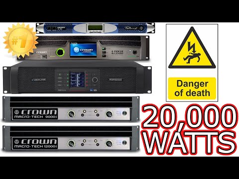 TOP 5 MOST POWERFUL AMP in the WORLD