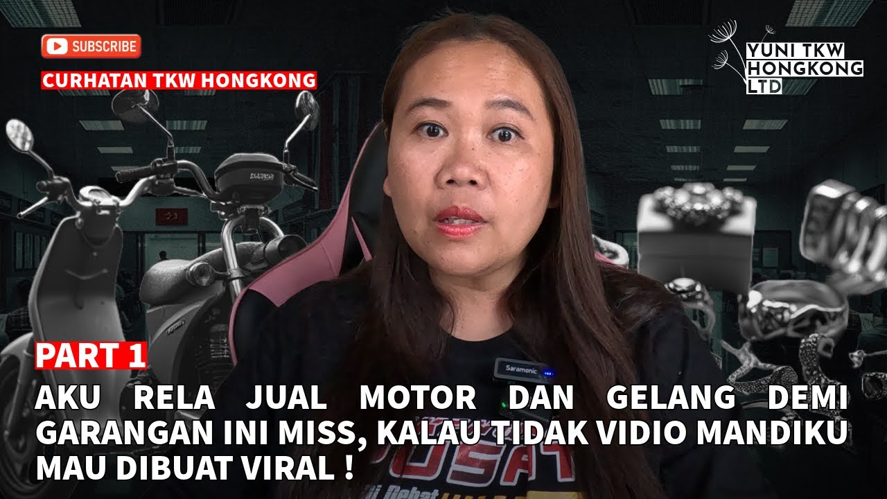 PART 1 | AKU RELA JUAL MOTOR DAN GELANG DEMI GARANGAN INI MISS, KALAU TIDAK VIDIOKU MAU DIBUAT VRL !