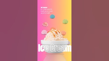 Ice cream animation using Canva #canva #icecream #motion #graphicdesign #canvadesign #animation