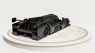 Adess AD25 WEC LMP3 Le Mans Prototype 2025 PBR 3D model