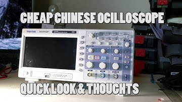 Hantek DSO5102P Digital Oscilloscope - Unboxing & First Impressions