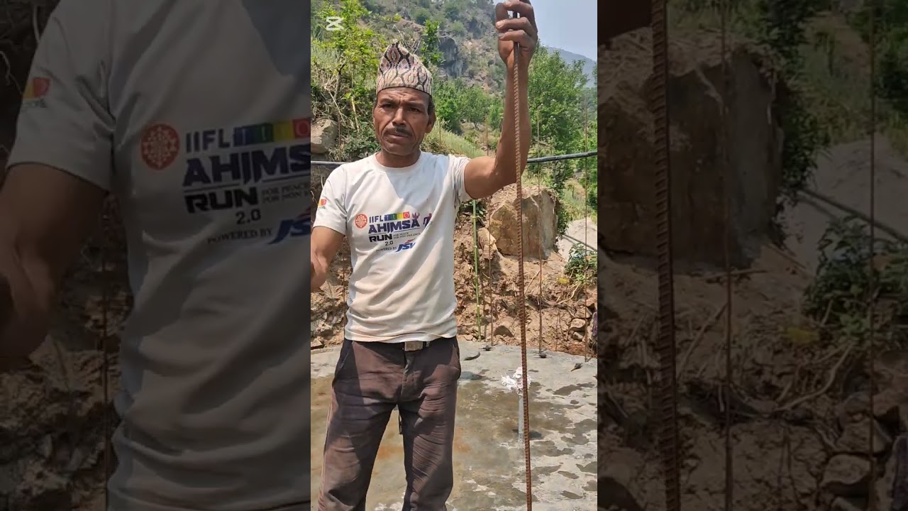 Construction process of the ferrocement tank in the real field (Part 1) 