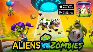 Aliens vs Zombies: Invasion - Tutorial - Gameplay Walkthrough Part 1 , ANDROID, iOS screenshot 2