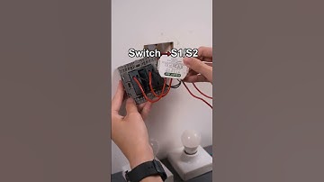 MOES WiFi+RF 2 Gang Switch Light Switch Module,Install with Neutral Wire Needed