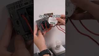 MOES WiFi+RF 2 Gang Switch Light Switch Module,Install with Neutral Wire Needed