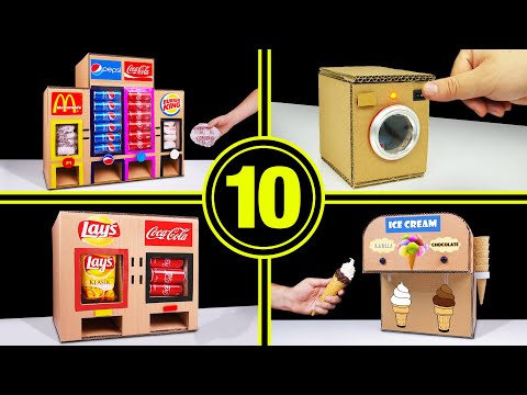TOP 10 Amazing Things You Can Do at Home from Cardboard